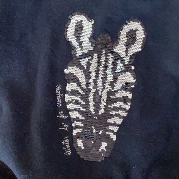 Zara Kids zebra with sequins that flip - Picture 2 of 6
